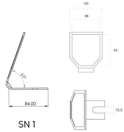 Dibujo técnico. CAD. Serie SN 1.