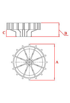 Dibujo técnico. CAD. Serie GFL.